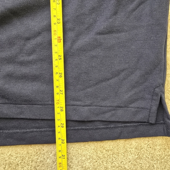 NWT LL Bean Mens Size XXL Reg Premium Double L Polos  SS Navy Blue Cotton - Picture 5 of 5